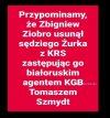 Ziobro to mały mściwy ch*j*k