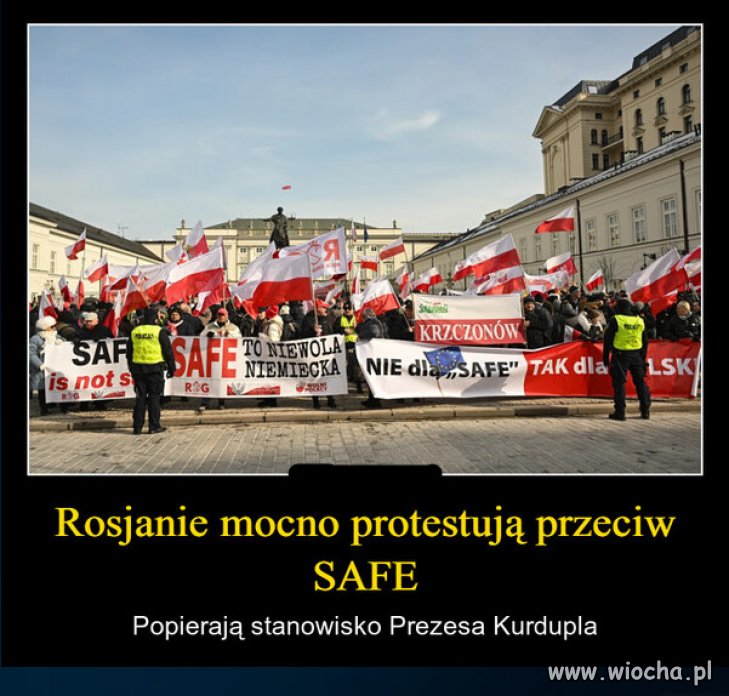 Oni będą protestować zawsze...za kase albo Pół litra