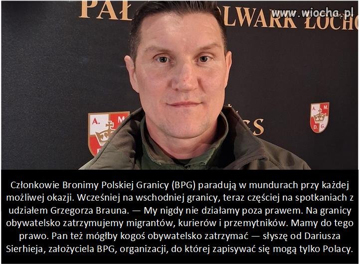 Polska twarz i polskie nazwisko.