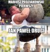 Pudzian w wersji papieskiej