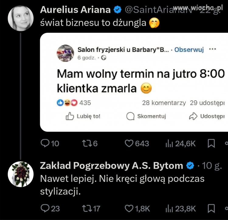 Terminy u fryzjera?