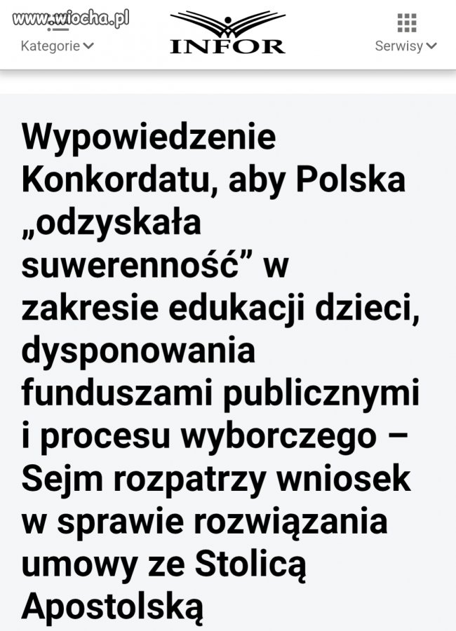 Koniec konkordatu?