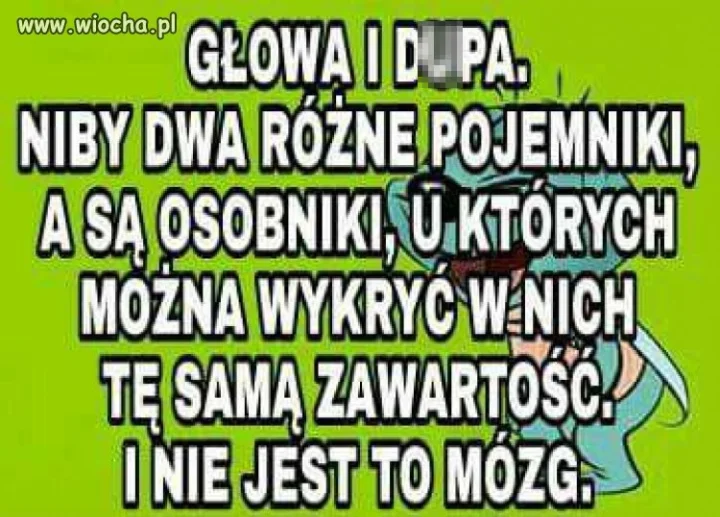 ...i stąd biorą się g!!wniane pomysły...