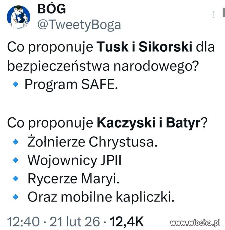 Taki wybór...