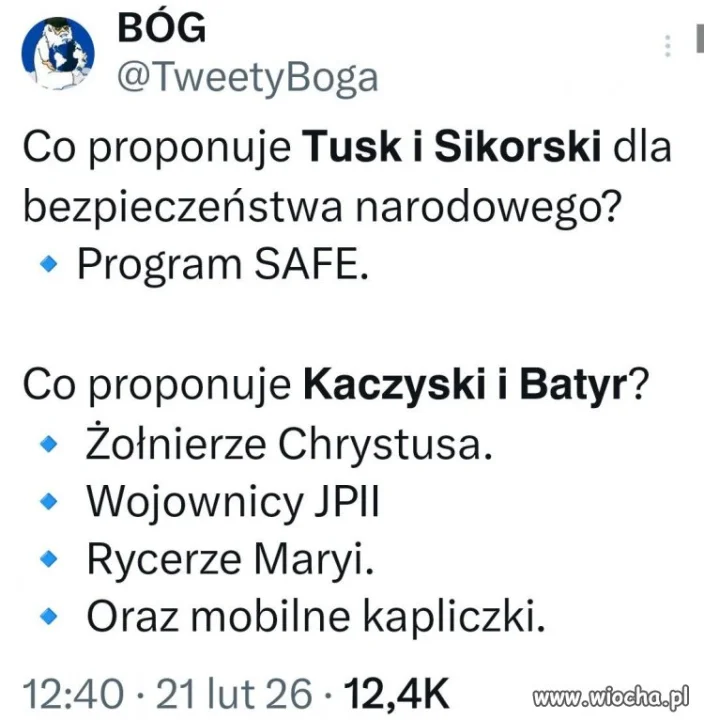 Taki wybór...