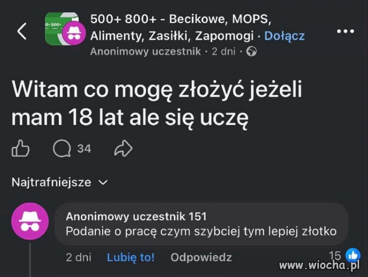 Chyba nie o to było pytanie