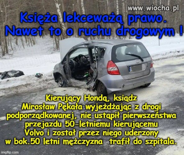 Bo wracał z kolędy...