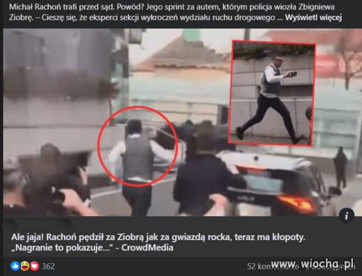 Rachoń krzywomordy się doigrał
