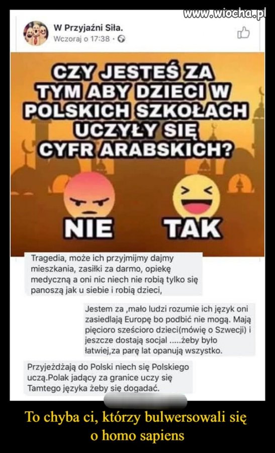 Ewidentnie przeciwnicy homo sapiens 