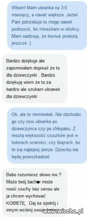 Ubranka dla dzieci