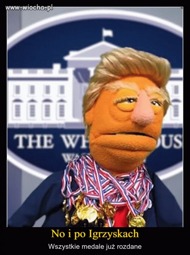 Pomarańczowy stwierdził, że też chciałby medal