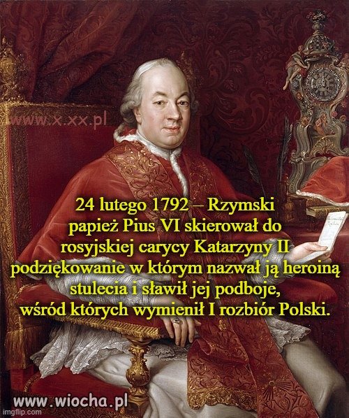 Rzymski Papcio  Pius VI