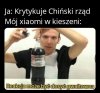 Krytyka rządu z Xiaomi w kieszeni