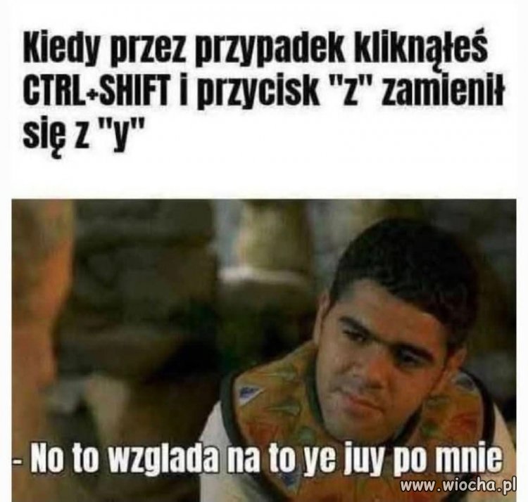 Kiedy klawiatura robi z ciebie idiotę