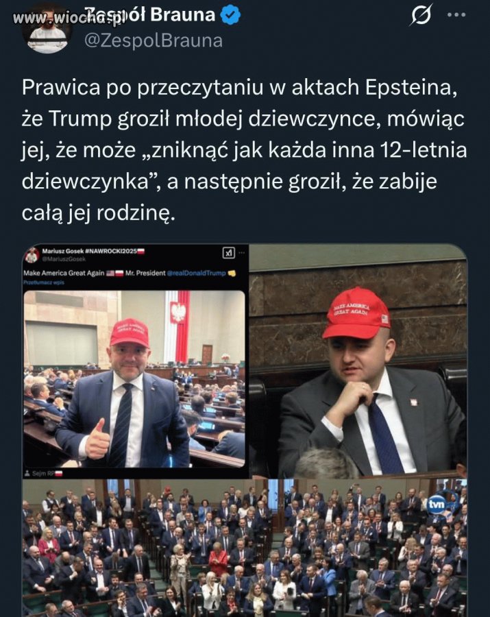 Debile w czerwonych czapeczkach