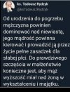 Złote myśli pasożyta...