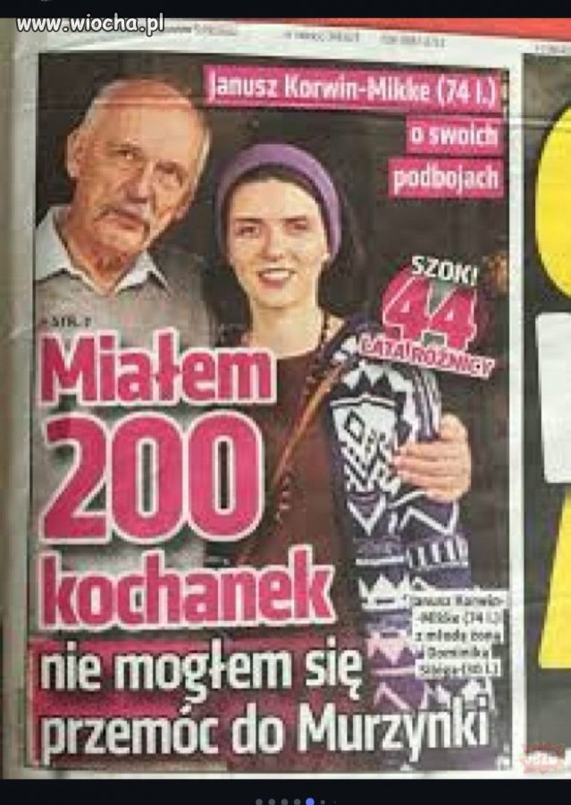 Janusz Korwin-Mikke jak zwykle
