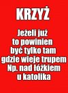 Kaprawym okiem ateisty patrząc ...