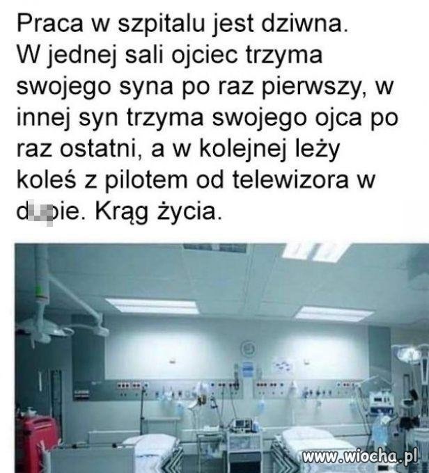 W szpitalu każda historia ma dwie strony
