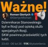 Pojechali zdać raport
