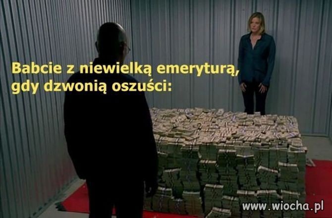 Przepraszam, ale więcej nie mam