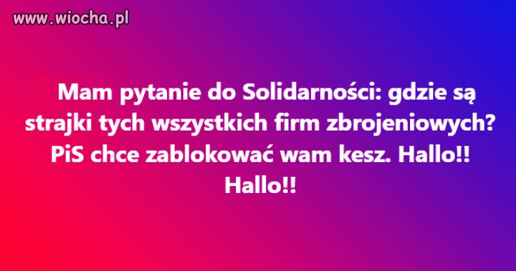 Teraz siedzą cicho