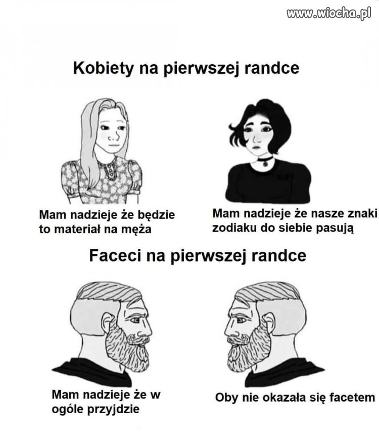 Dwie narracje jednej randki