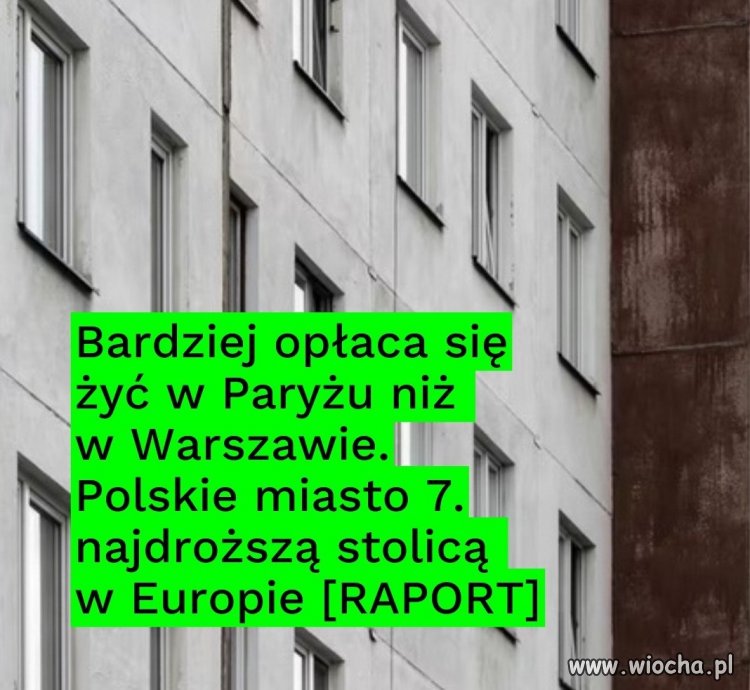 Kto powiedział, że Warszawa jest tania?