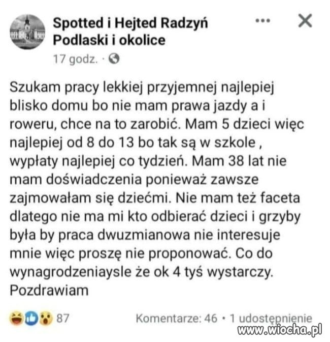 Małe dzieci, wielkie wymagania