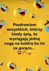 Klasycznie jedna noga na odkryta