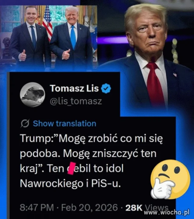Lis jak zawsze w punkt