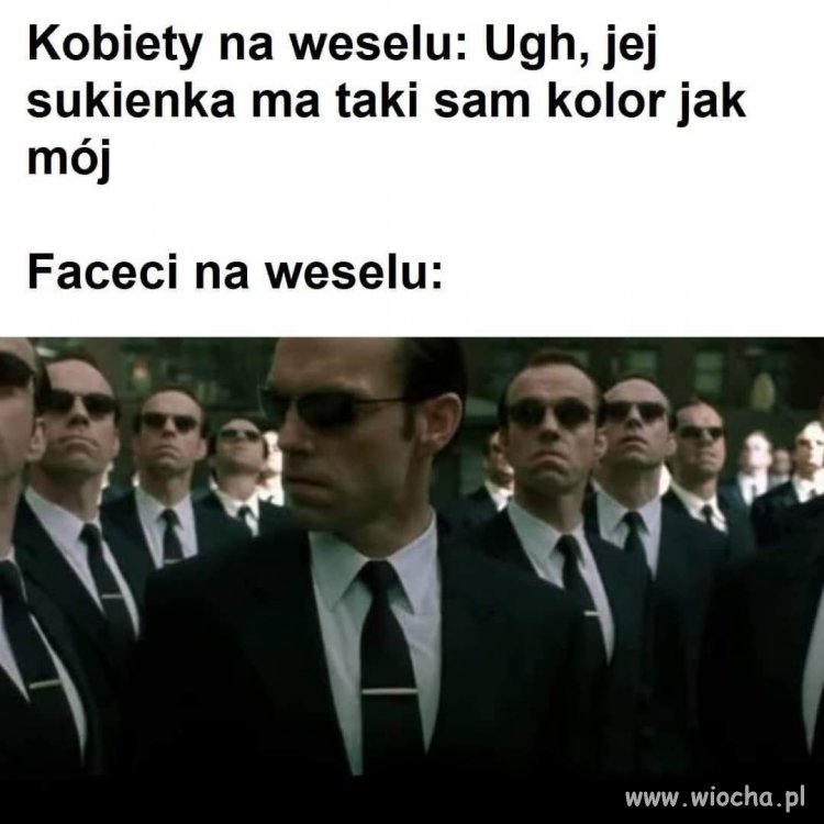 Weselna wojna kolorów