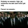 Weselna wojna kolorów