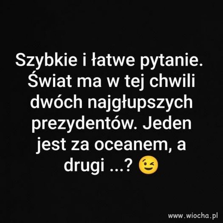 No gdzie jest ten drugi?
