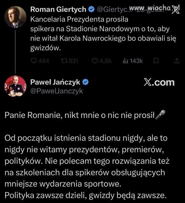 Romek zmyśla.