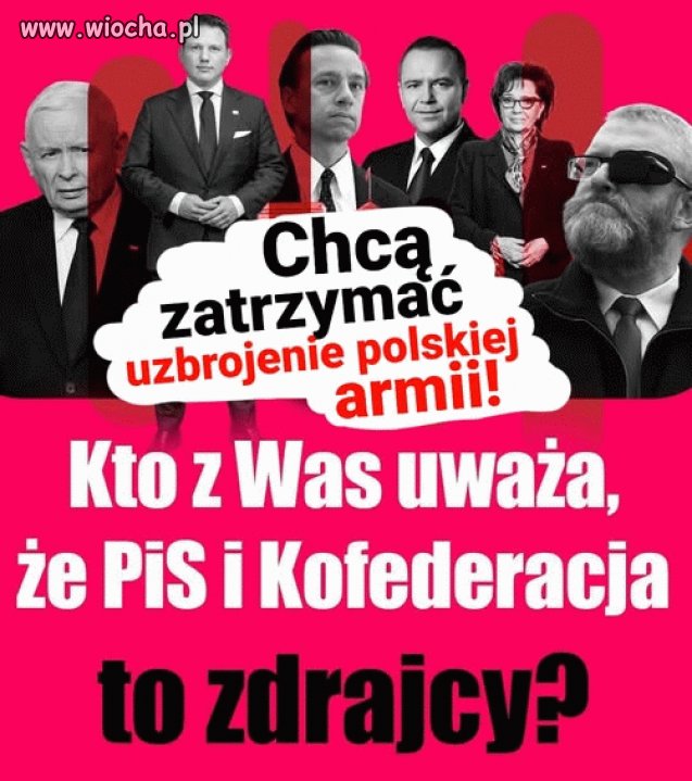 Oczywiście, że zdrajcy