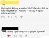 Pytanie do mężczyzn w wieku 30-35 lat