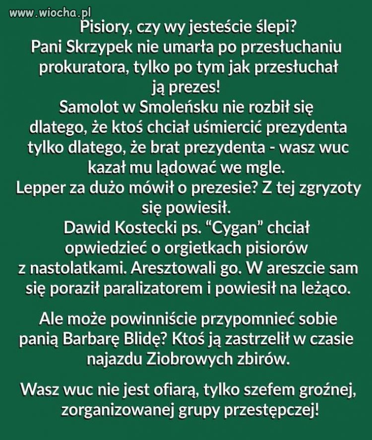 Info dla nietęgich umysłowo