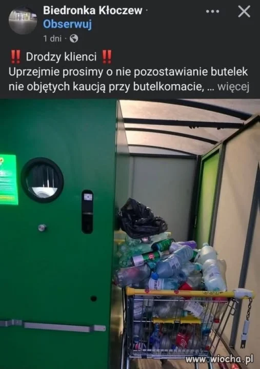 Biedronka w akcji