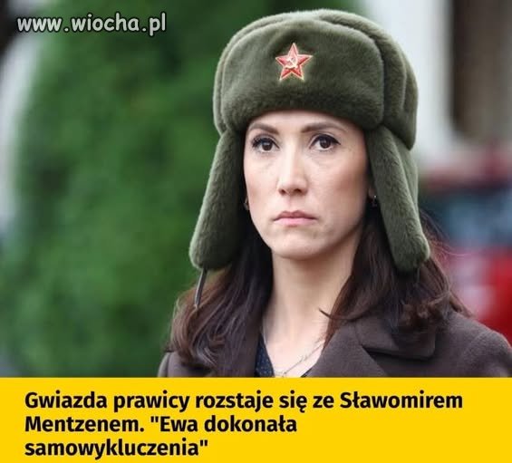 Tow. Zajcewa popełnia polityczne  sepuku. 