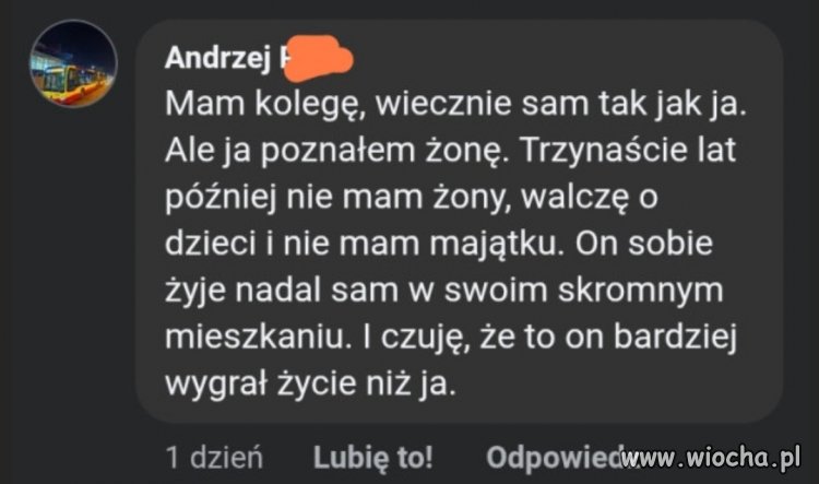 ...tak to w życiu różnie bywa...