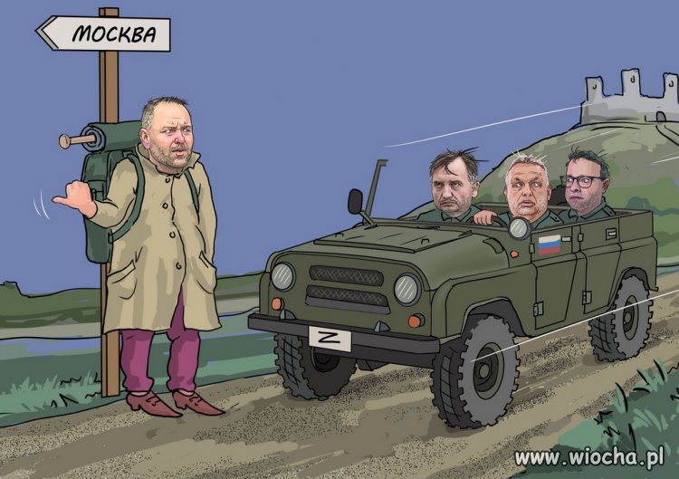 Targowica PiSu w drodze do Moskwy...