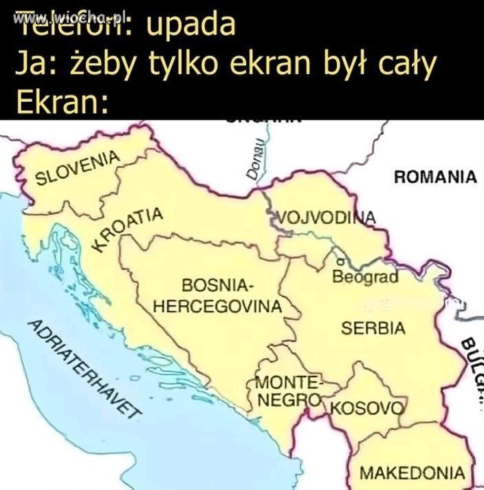 Oby ekran był cały