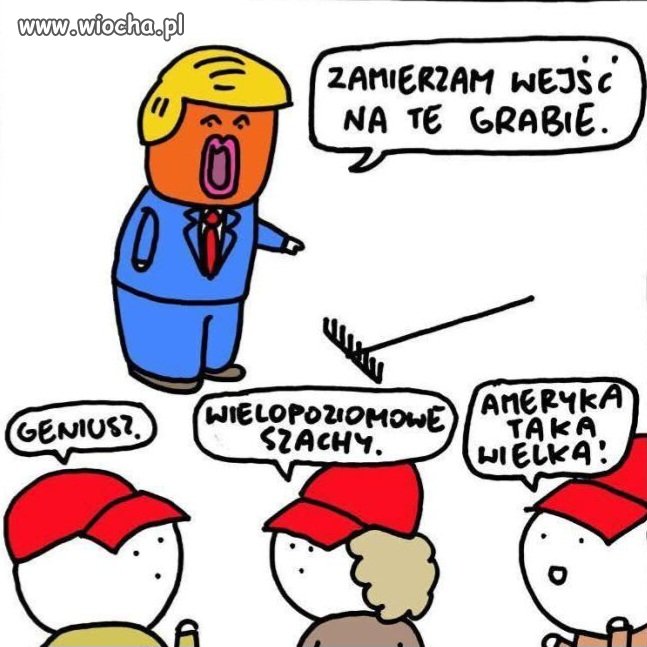 Jego zwolennicy są tak samo "inteligentni"