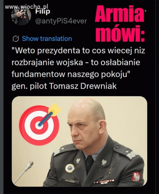 Wojsko wie co mówi