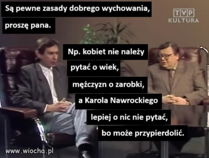 Po co pytać, przecież on: " nic nie sadzi"
