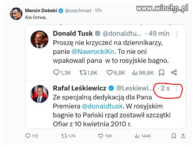 To wcale mi nie wygląda na ustawkę.