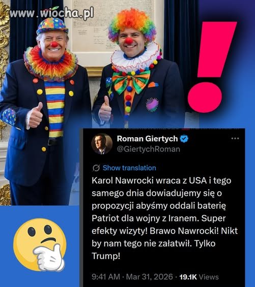 Być prezydentem to nie być u cioci na imieninach. 