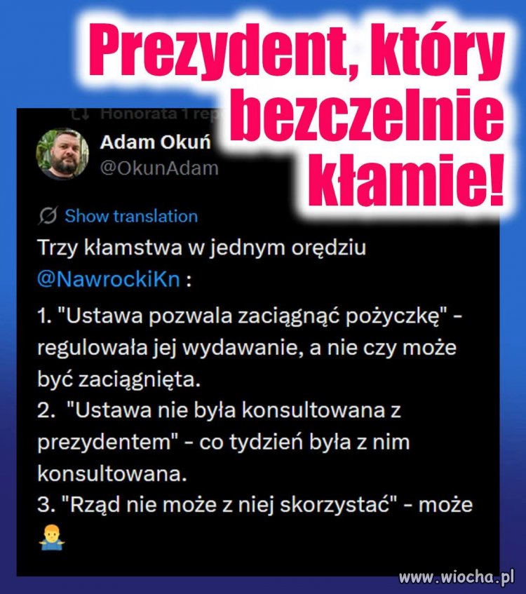 Oni mają kłamstwo 