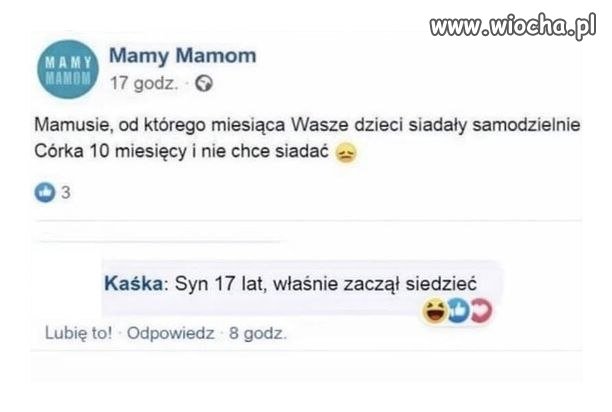 Brawo dla syna!